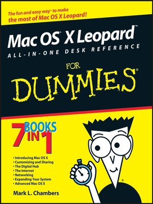 cover image of Mac OS X Leopard All-in-One Desk Reference For Dummies